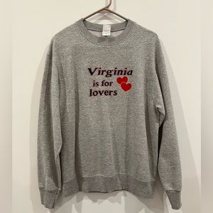 Virginia lovers sweatshirt